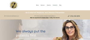 Dr. Z Internal Medicine website